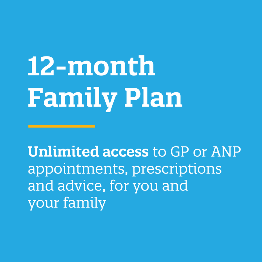 12-month family plan